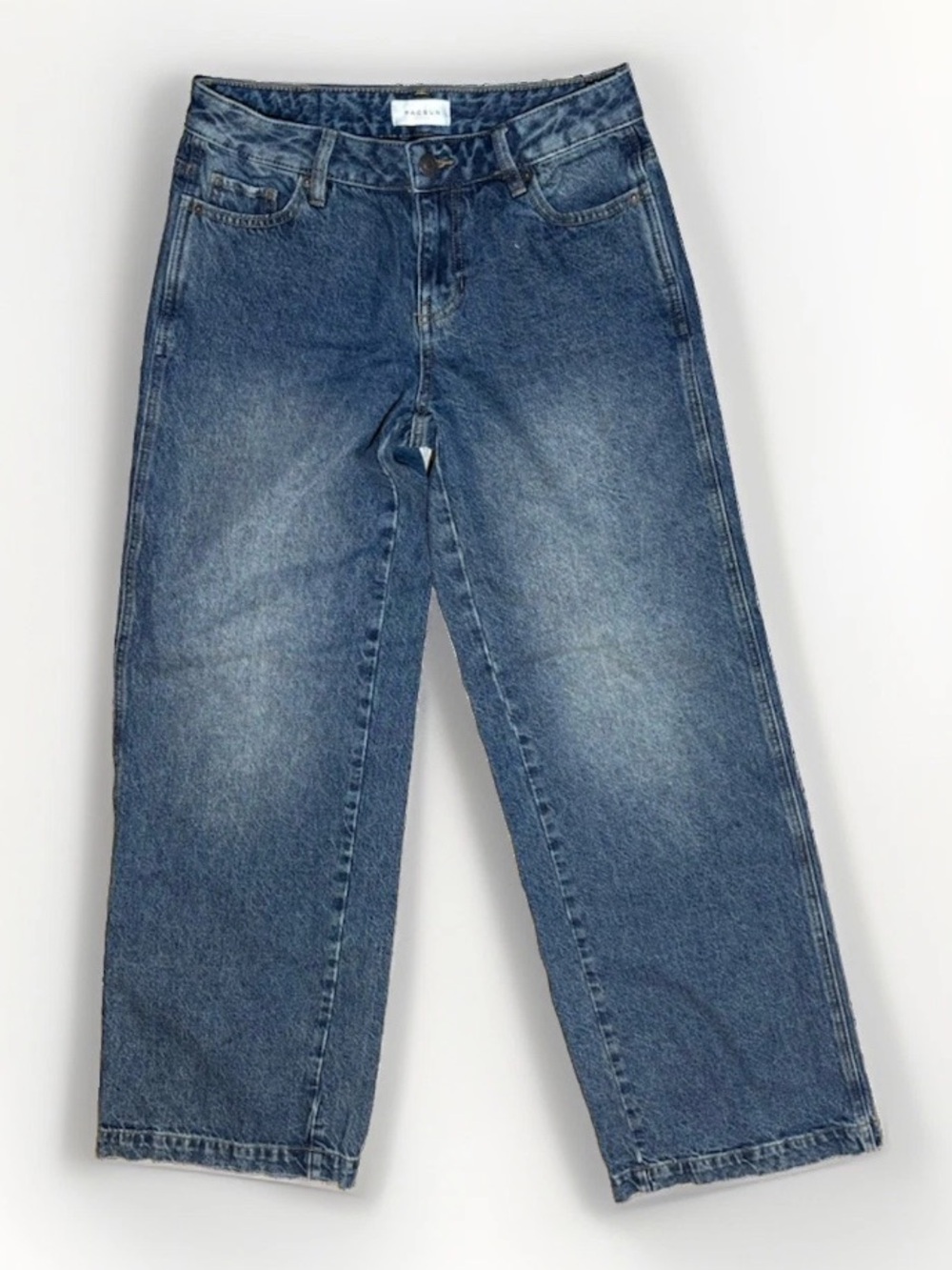 Pacsun Casey Low Rise Baggy Jeans Size 25 100% Cotton Wide Leg